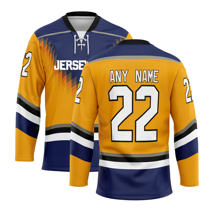 Hockey Lace Neck Jersey JerseyHQ