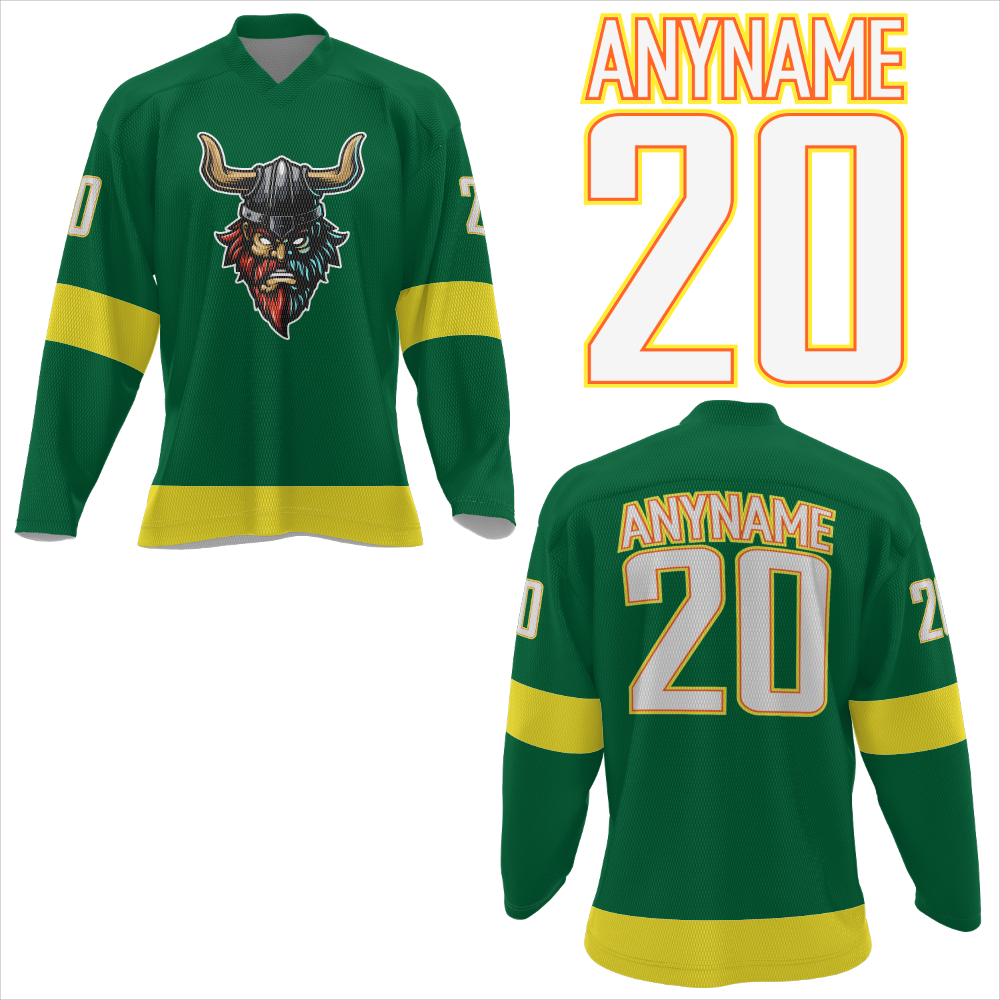 JHQ Custom Hockey Jersey - Customer's Product with price 37.00 ID M_1OJrhGNgDcGanY0xCw25Hm