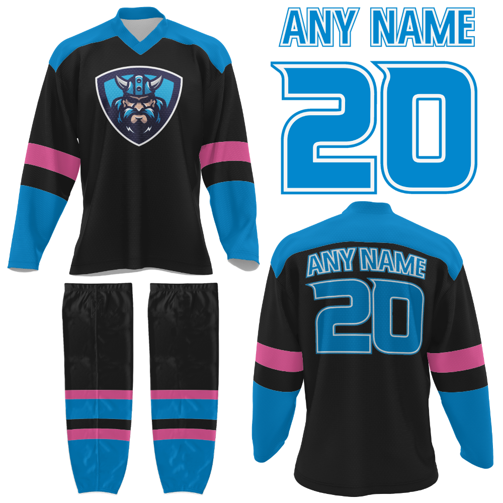 JHQ Custom Hockey Jersey - Customer's Product with price 54.00 ID 3sSdOeO0ghwJ6cm33Fzp7bWJ