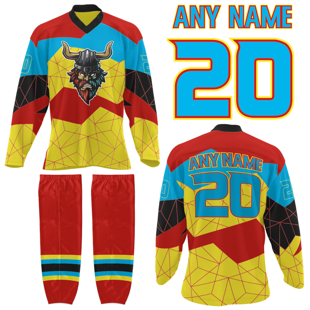 JHQ Custom Hockey Jersey - Customer's Product with price 56.00 ID do2gMotl6NgWAQ3mkqKeGcVo