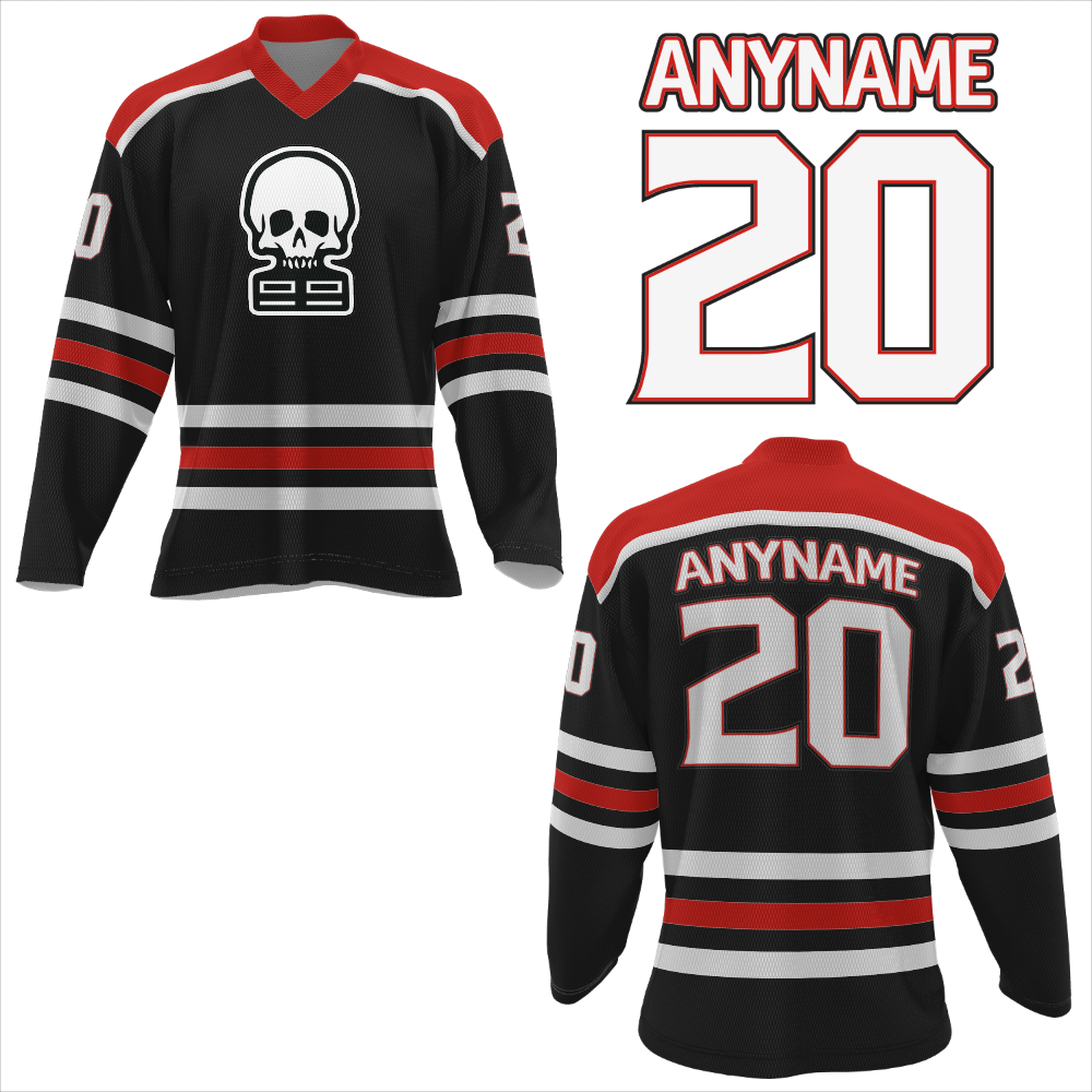 JHQ Custom Hockey Jersey - Customer's Product with price 35.00 ID V5JQai11KmUESWd5xuza8Ack
